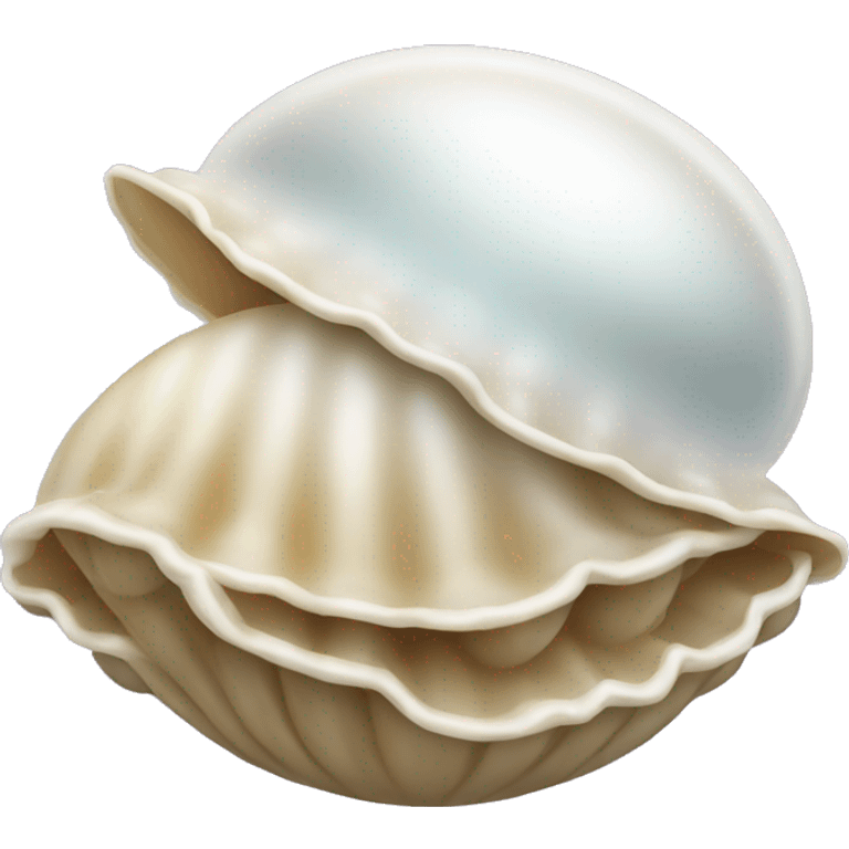 clam and pearl emoji  emoji