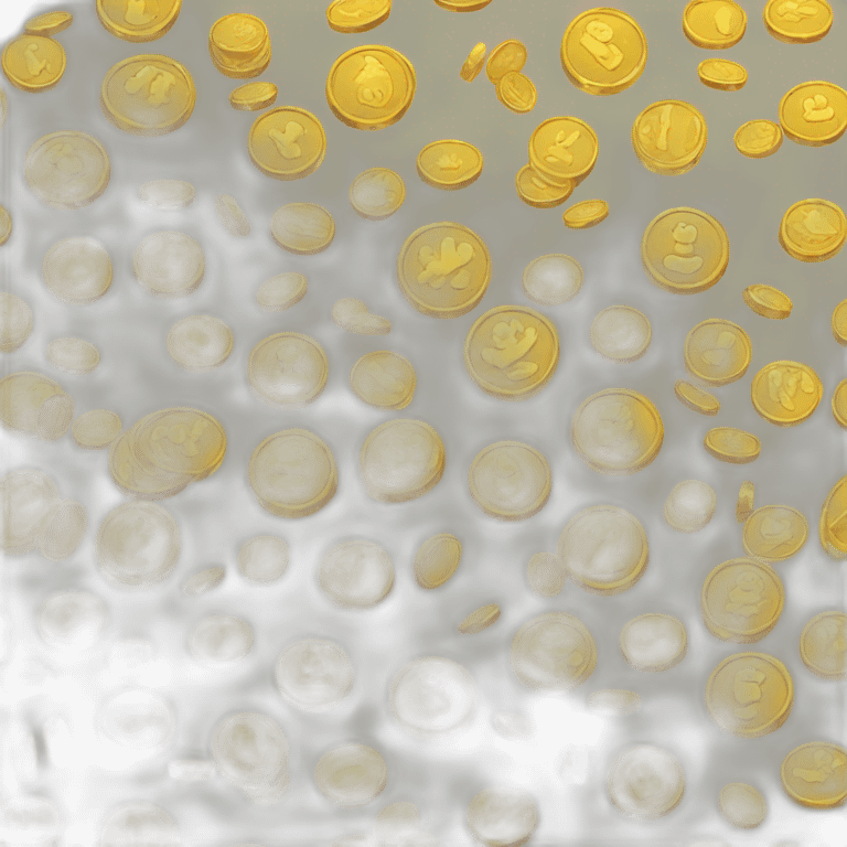 golden coins emoji