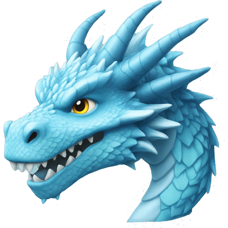 Ice dragon emoji