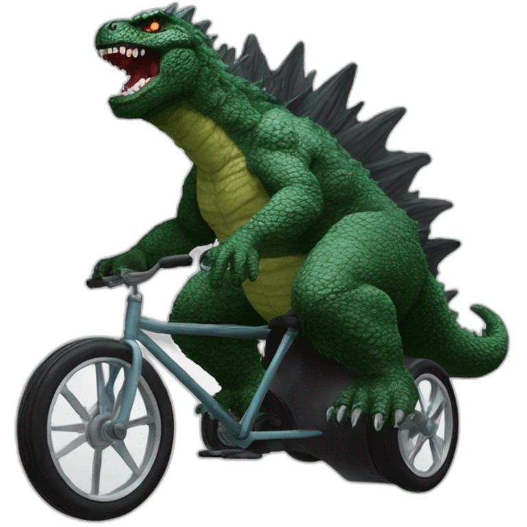 godzilla-ridying-tricycle emoji