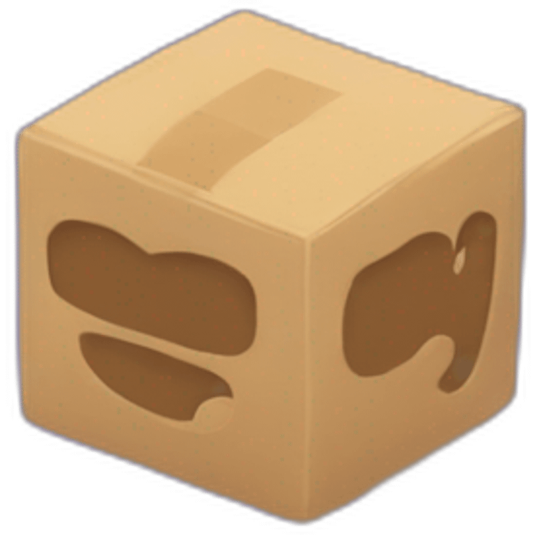 FedEx cube emoji