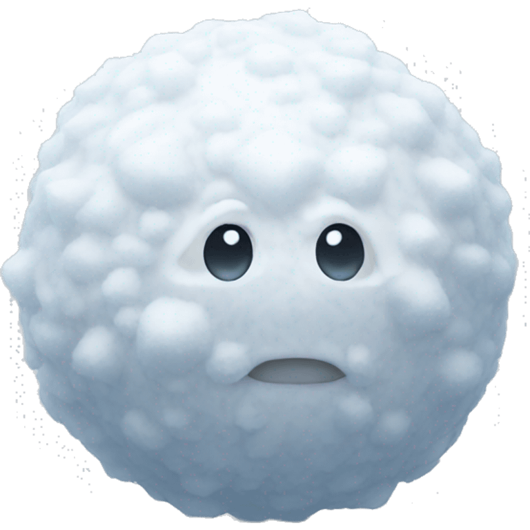 Giant Snowball emoji