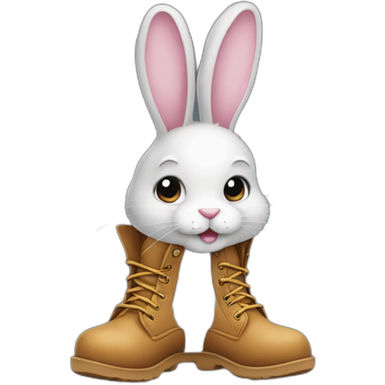 bunny boot emoji