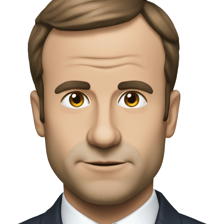 Macron qui fume emoji