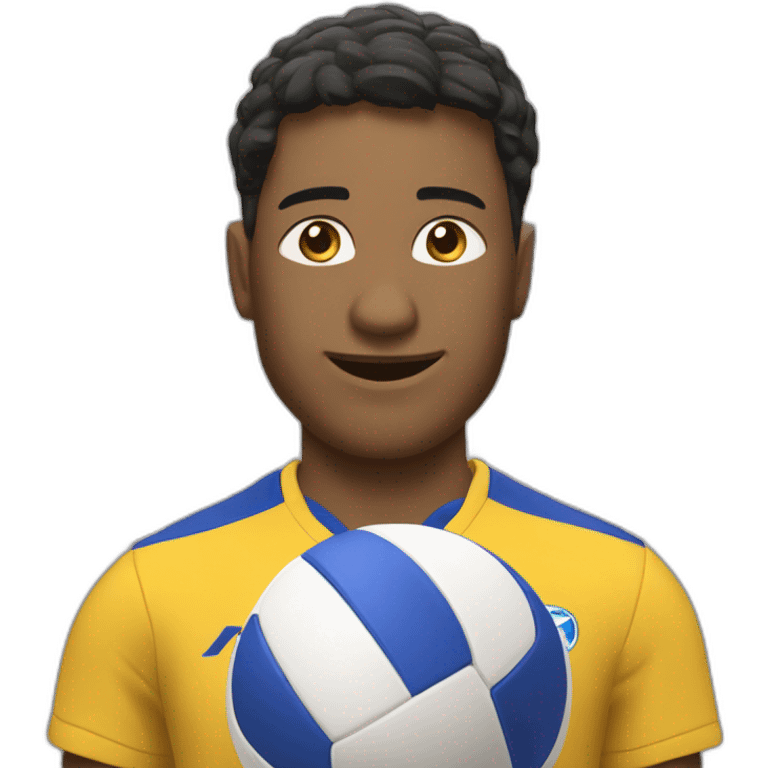 joueur de Volley-Ball au service emoji