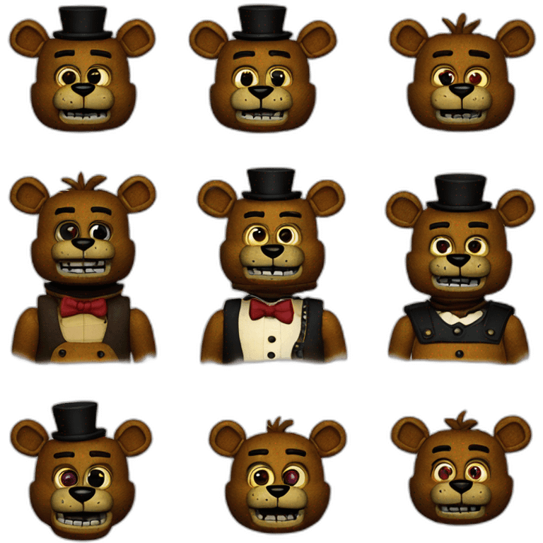 Five nights at Freddy’s emoji