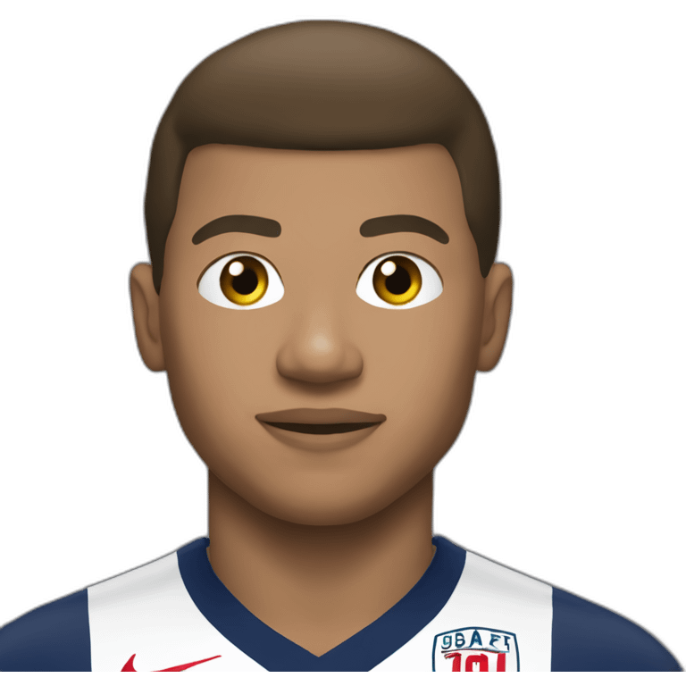 Kyllian Mbappé emoji