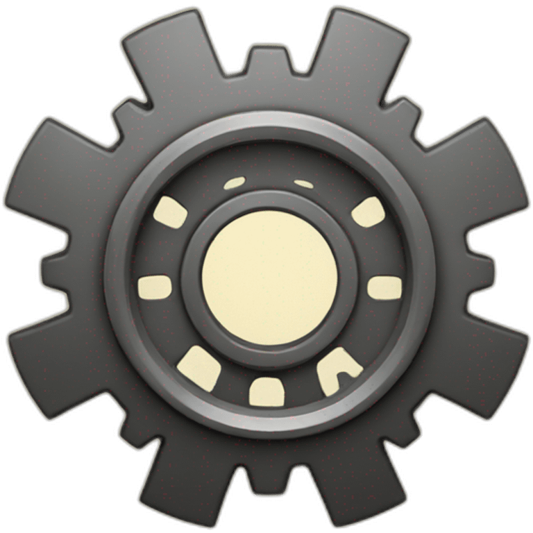 cog icon emoji