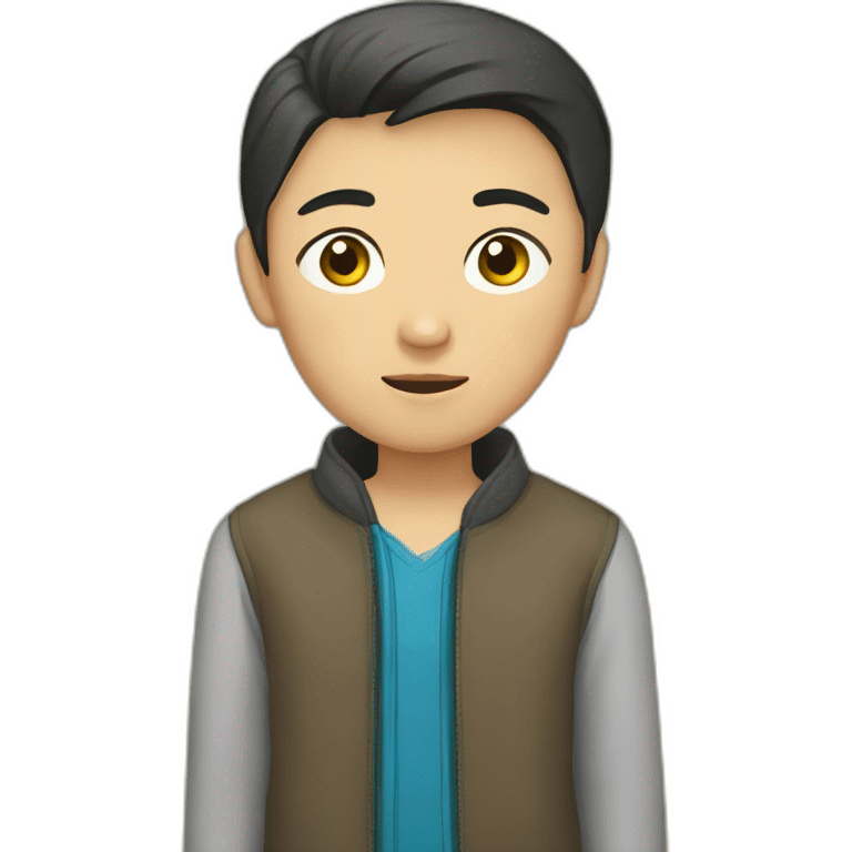 Kazakh boy emoji