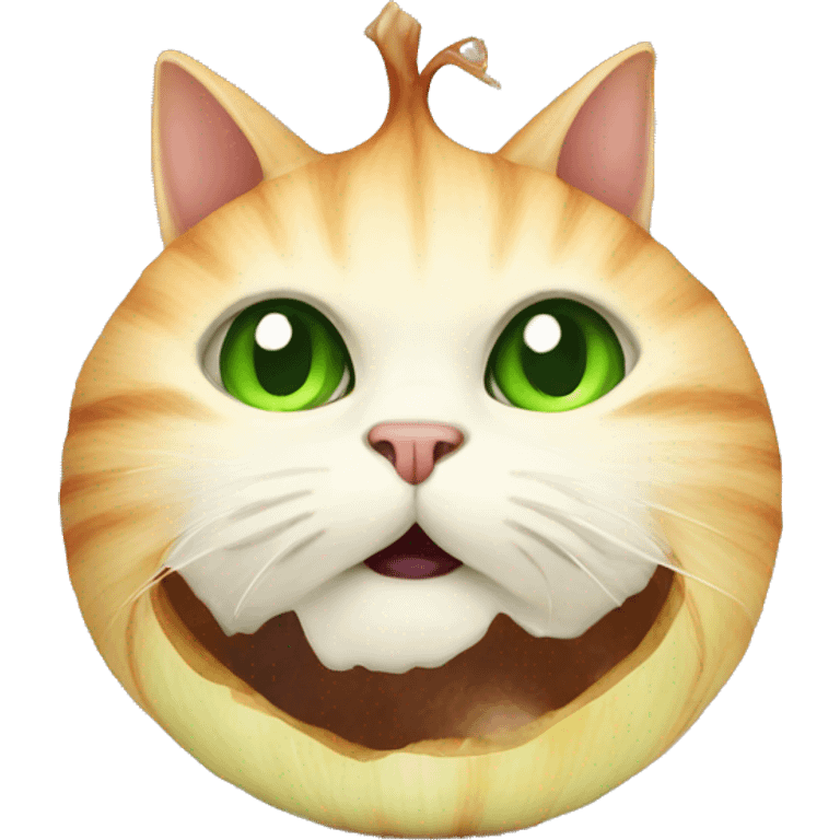 Onion cat emoji