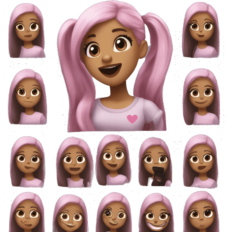 Ariana Grande in thank u, next emoji