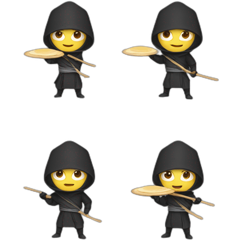 ninja-making-crepes emoji