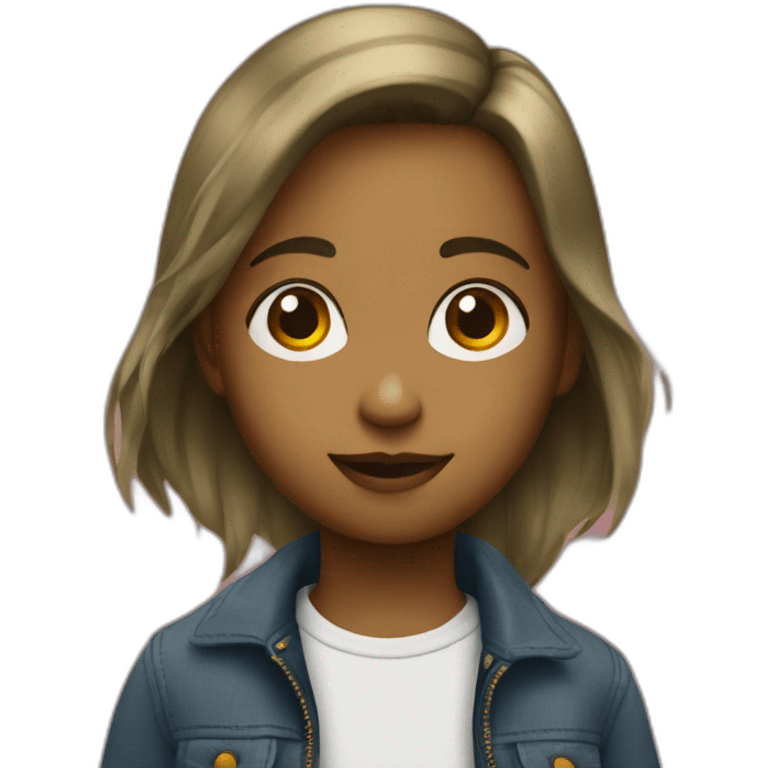 Fille sur garcon emoji