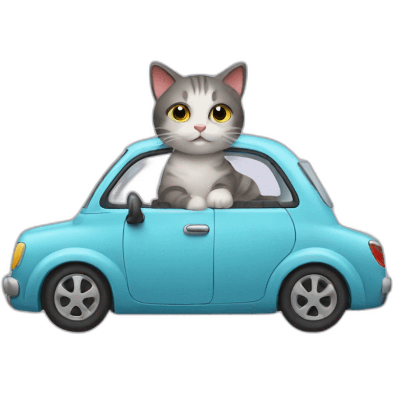 cat-in-car emoji