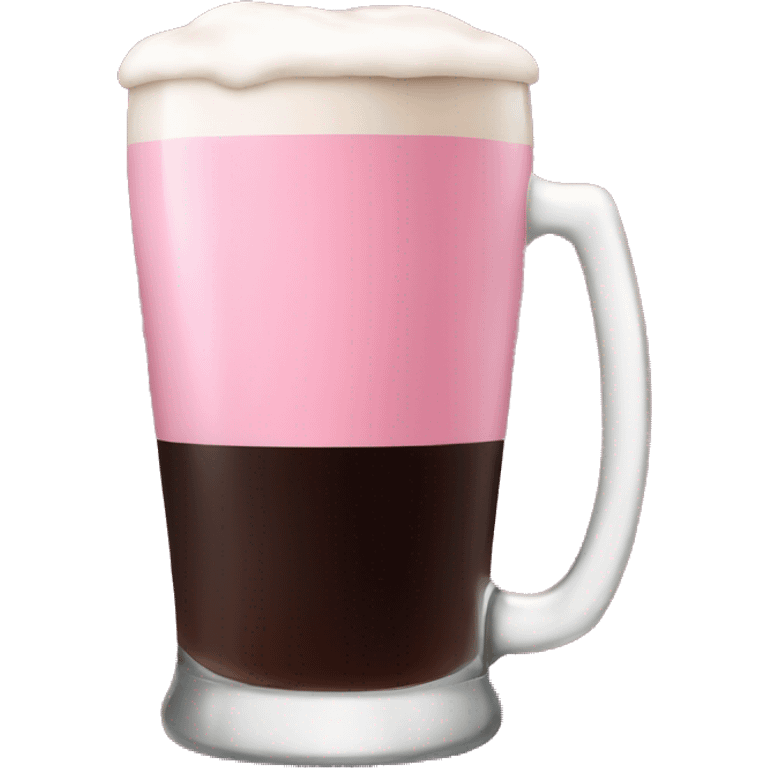 Pink Guinness pint emoji