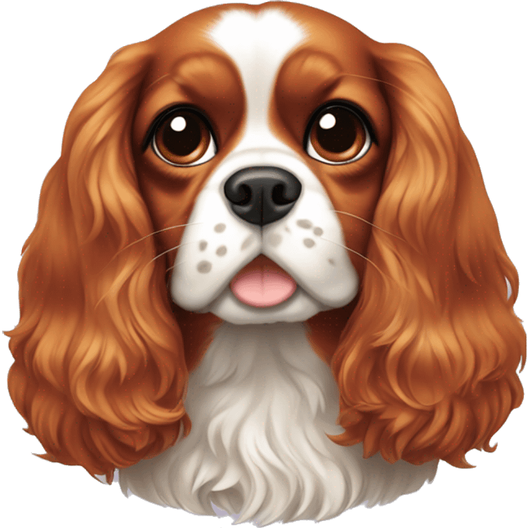 Cavalier King Charles spaniel emoji