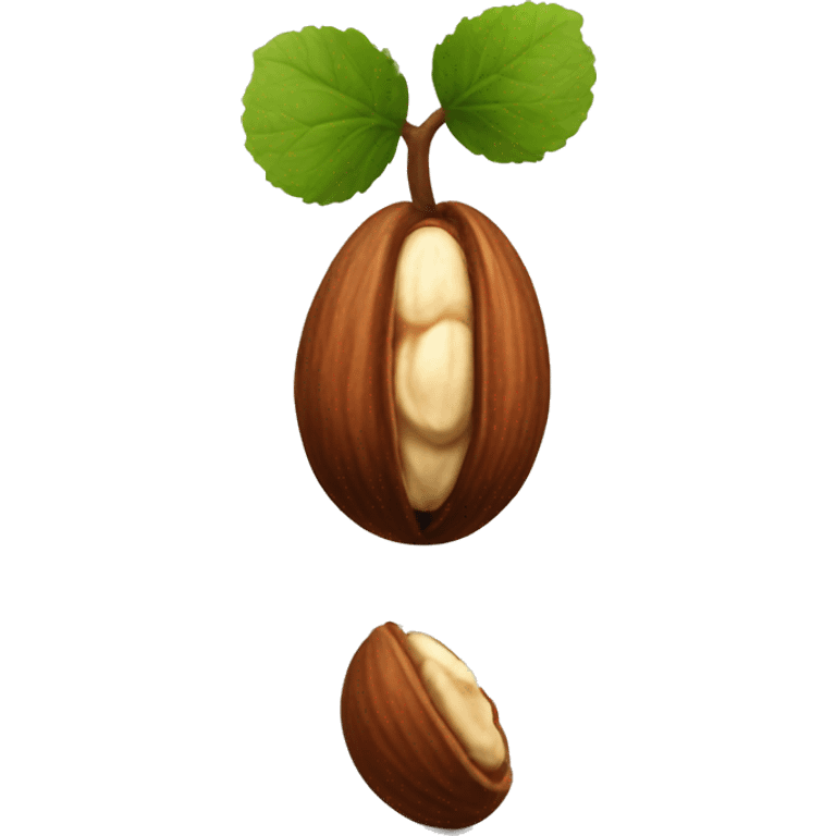 Hazelnut emoji