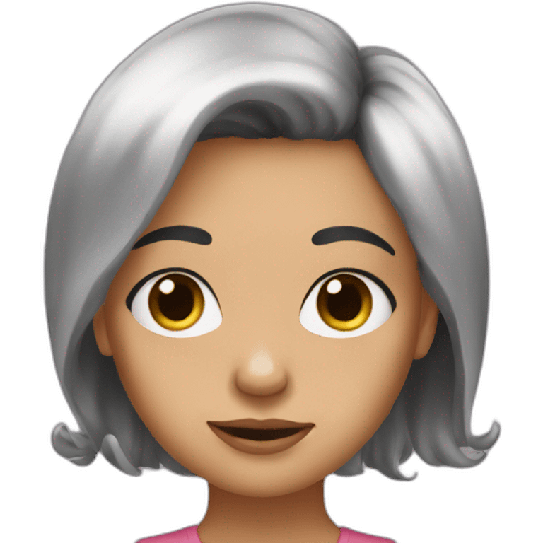 My Mum black hairs emoji