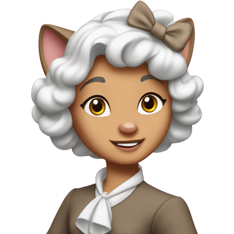 Marie from Disney aristocats  emoji