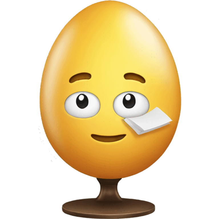 Genius egg emoji