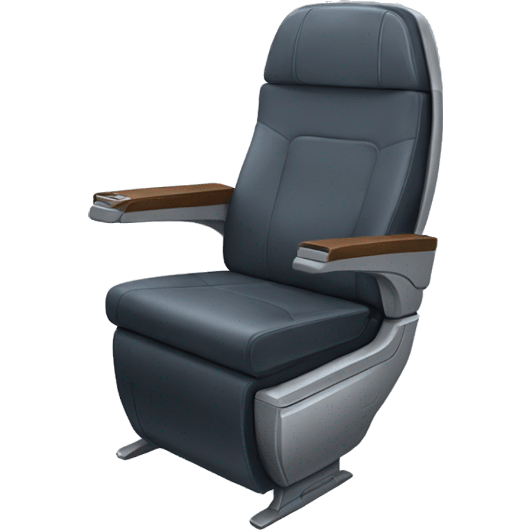 Business class seat emoji