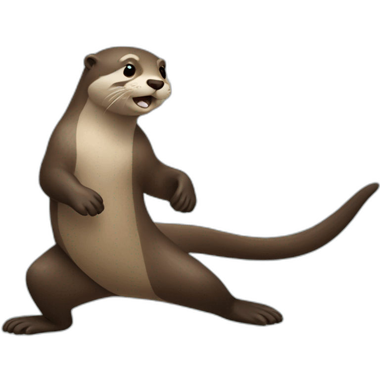 Otter dance emoji