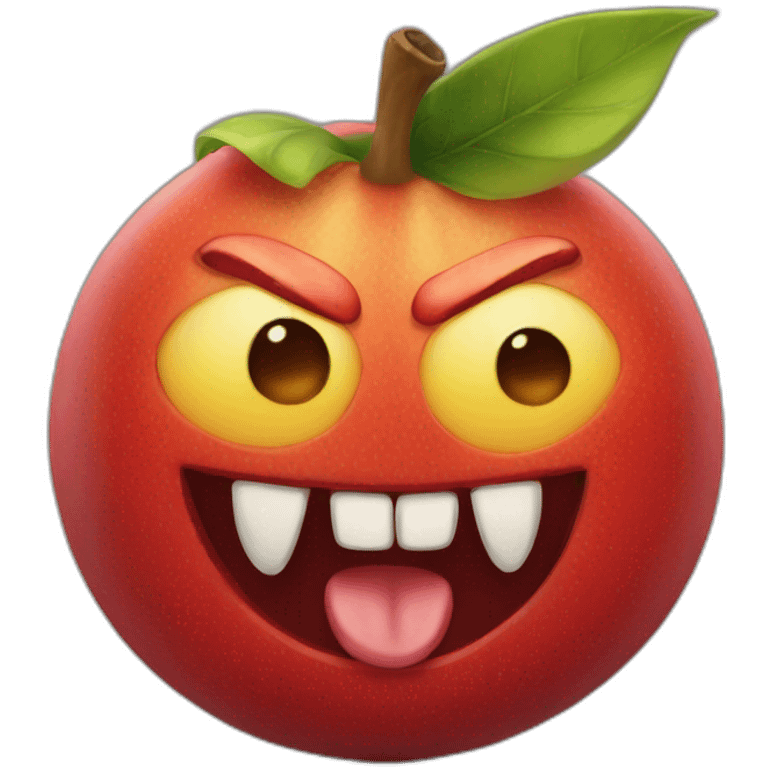 Fruit du demon de one pièce emoji