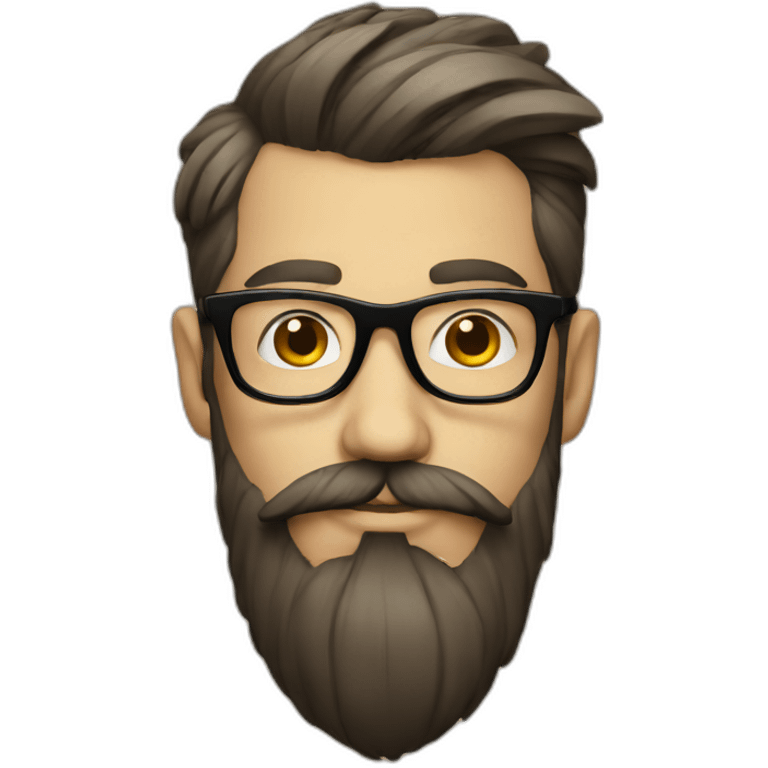 hipster emoji