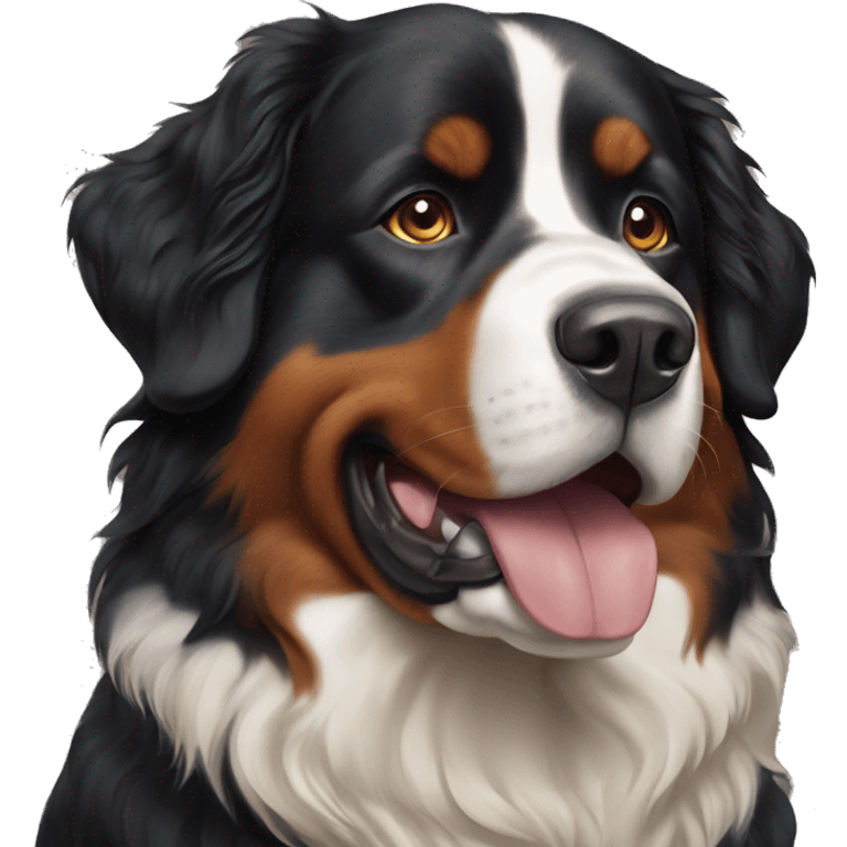 Bernese mountain dog emoji