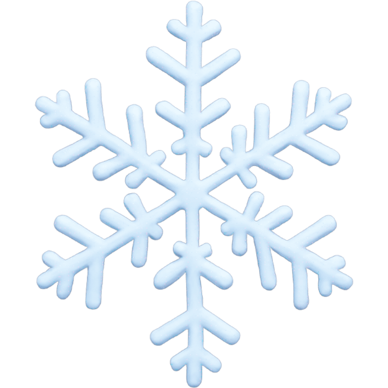 Snowflake emoji