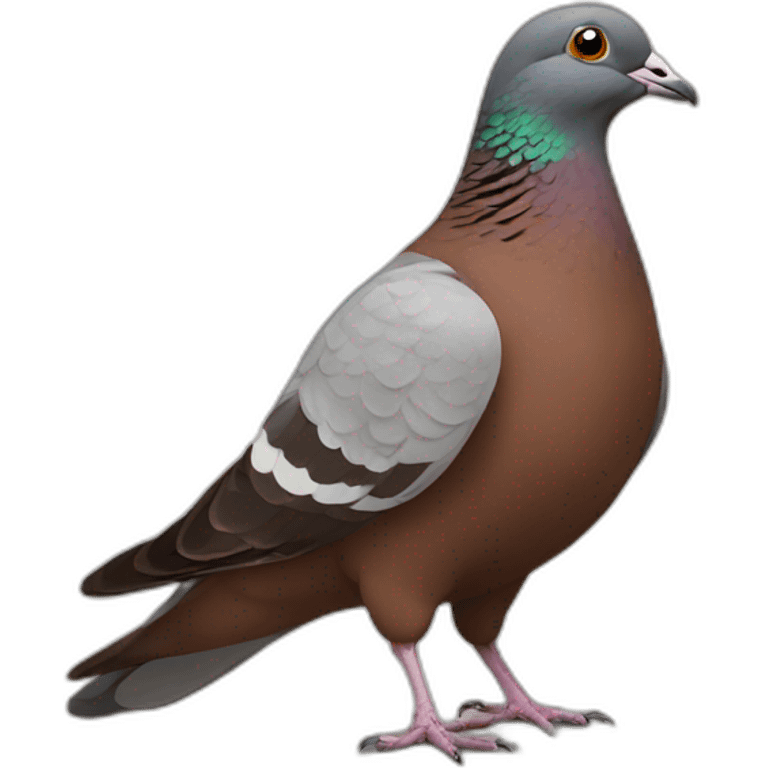 Brown Pigeon emoji