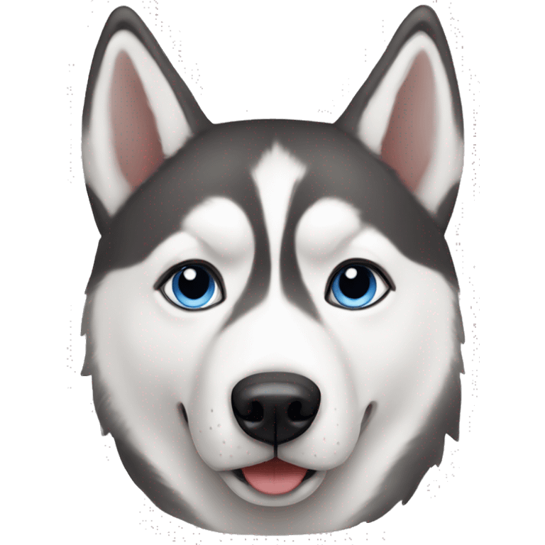 siberian husky emoji