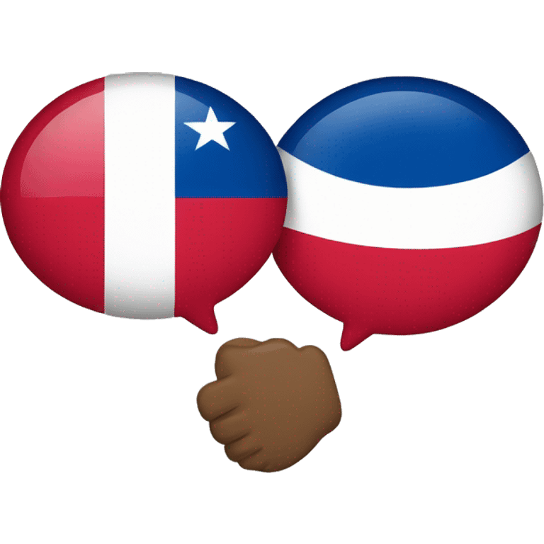 Dominican republic and united state  emoji