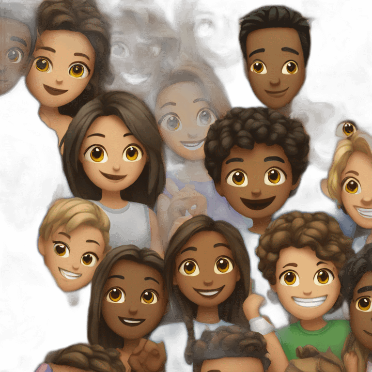 group of friends emoji