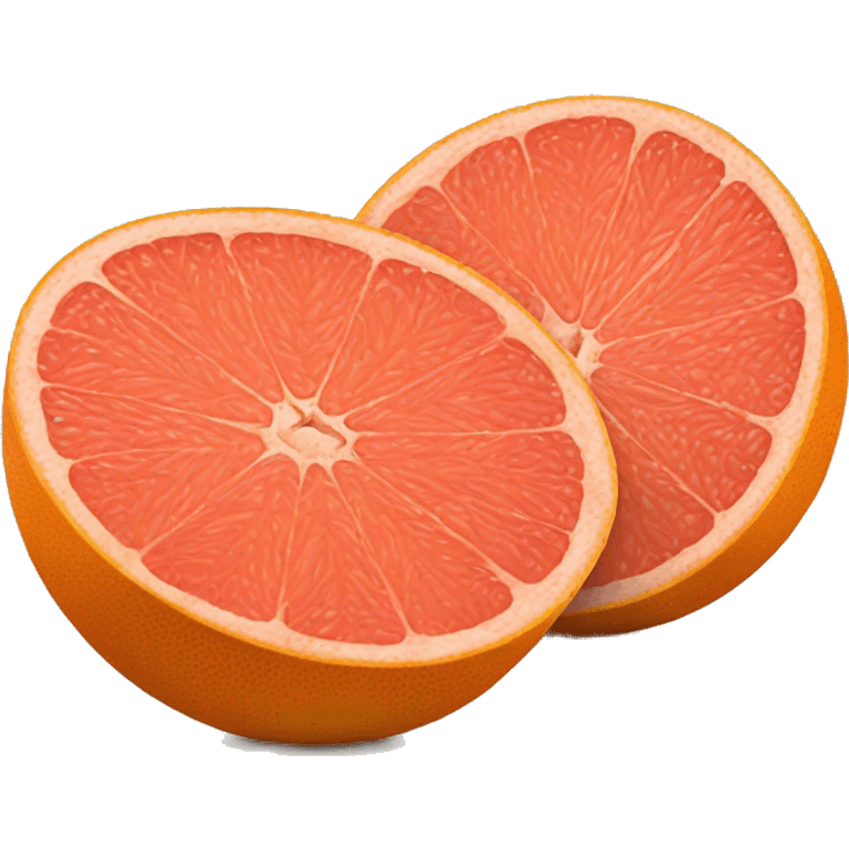 Two Grapefruit emoji