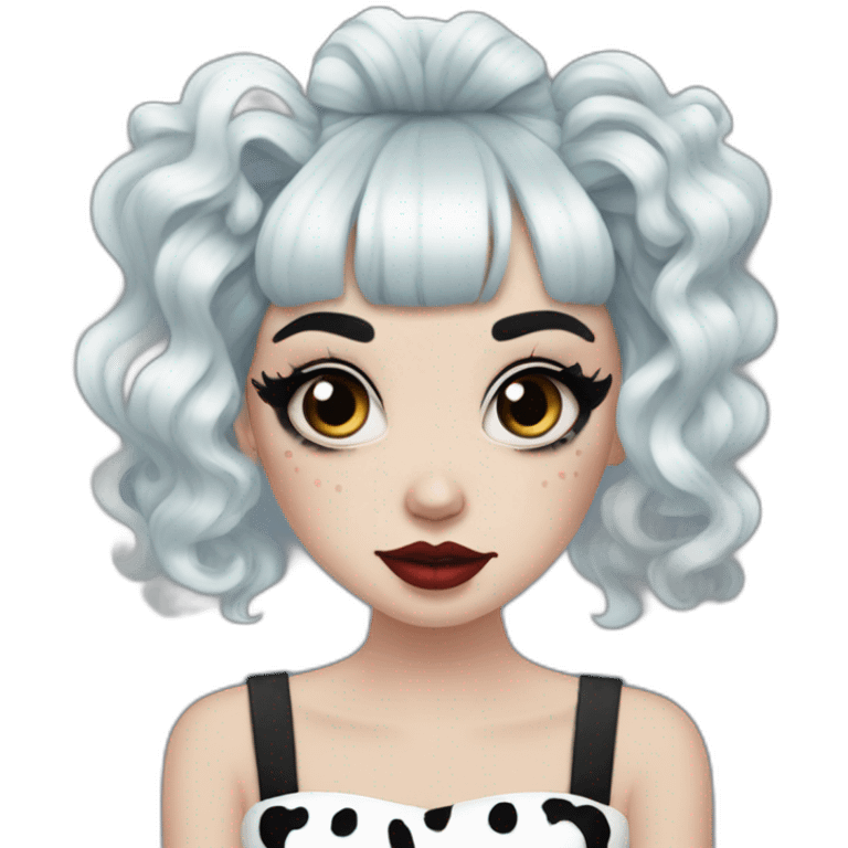 melanie martinez cruella de vil hair emoji