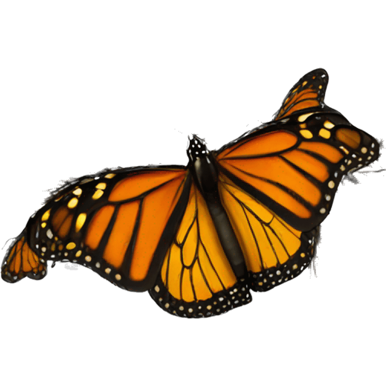 Monarch butterfly  emoji