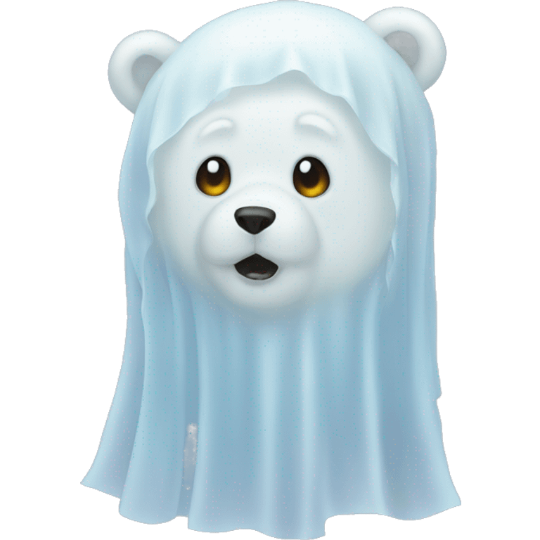 Ghost bear  emoji