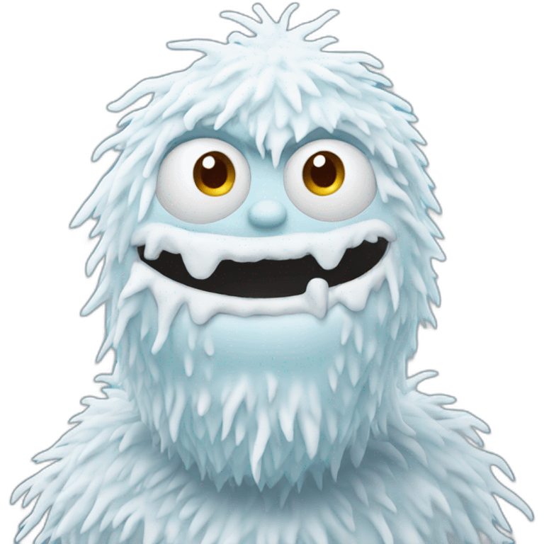 Snow monster emoji