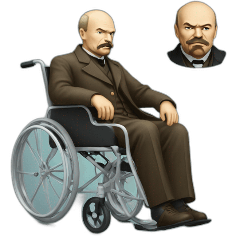 lenin in wheelchair emoji