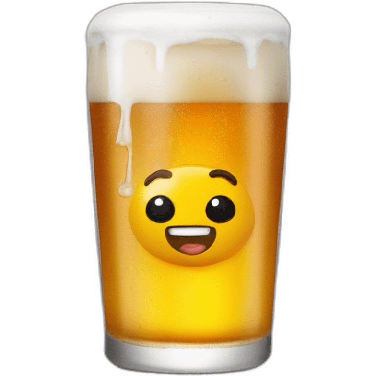 Gumball drink a beer emoji