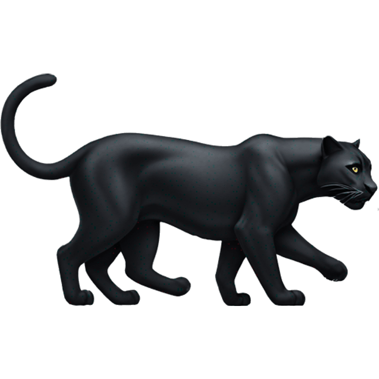 Black panther animal emoji  emoji