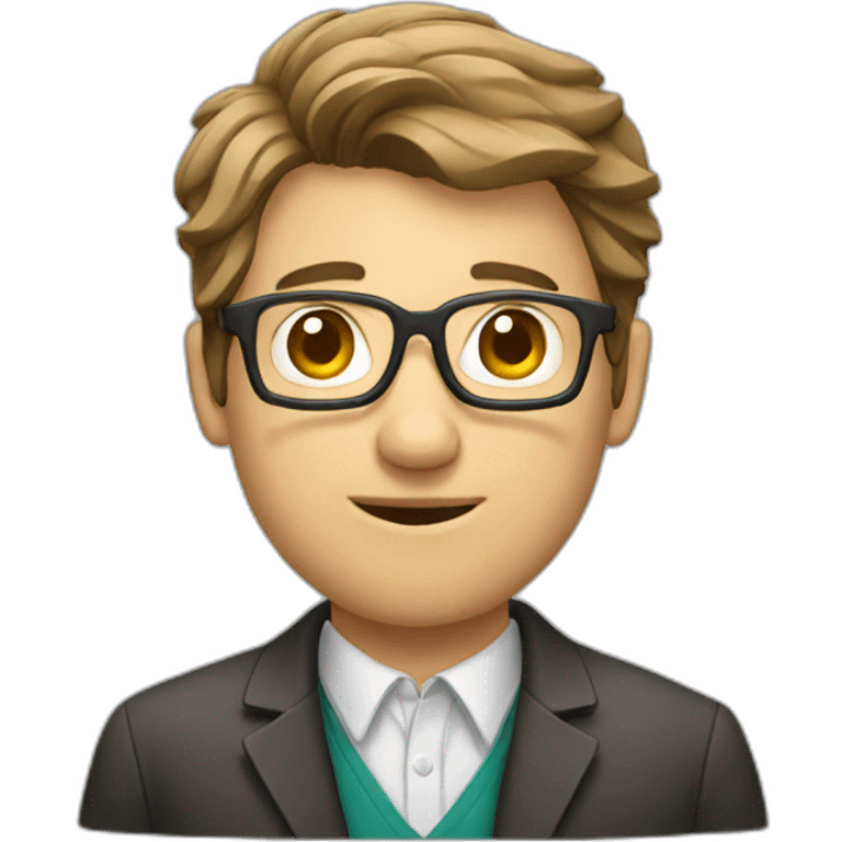 Researcher guy emoji