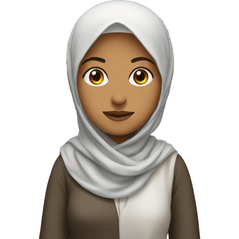 Islam woman whole standing emoji