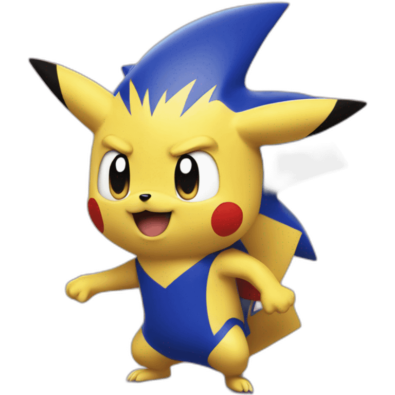 Sonic pikachu emoji