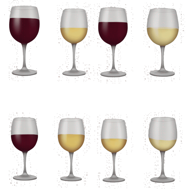 wine glasses  emoji