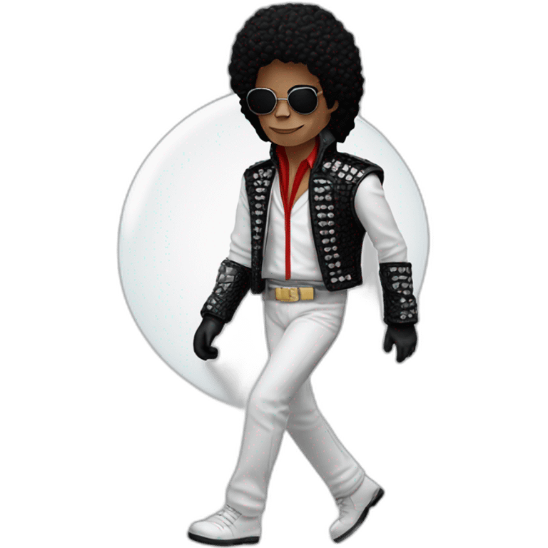 Michael Jackson Moon Walker emoji