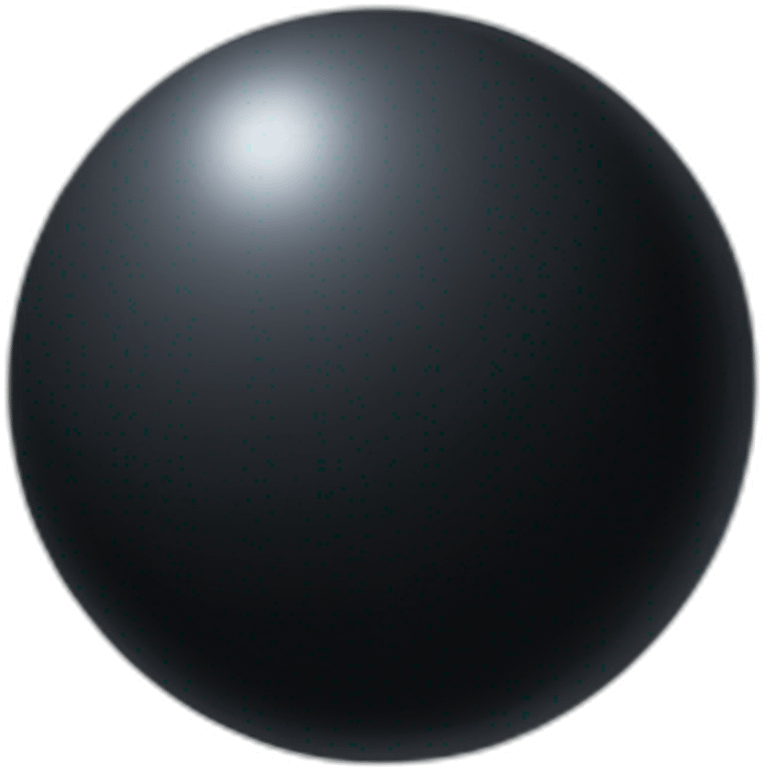 a sphere half spring half darkness emoji