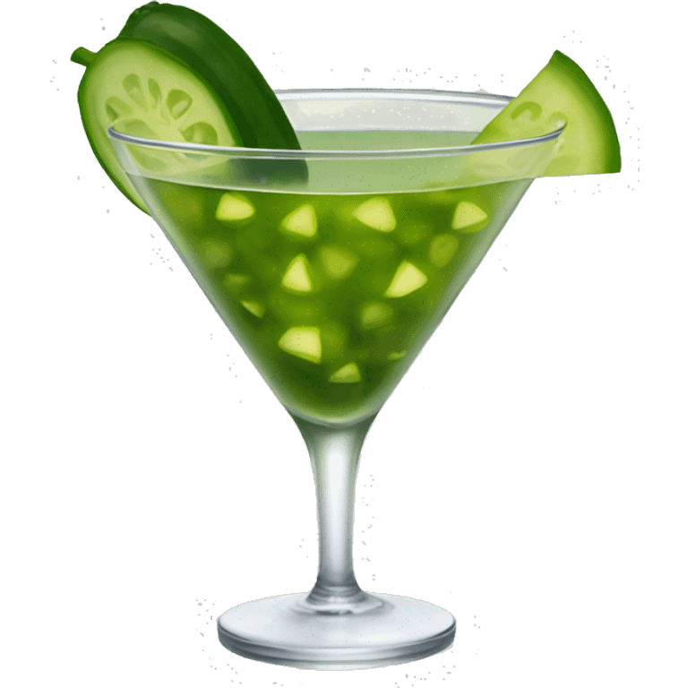 Pickletini emoji