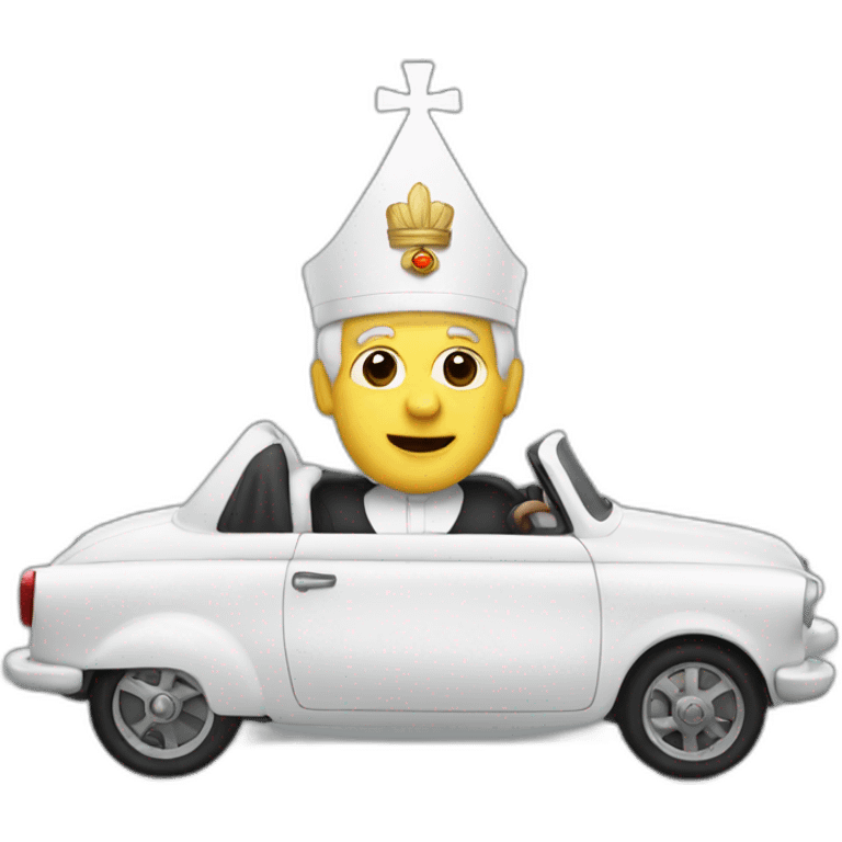 car pope emoji